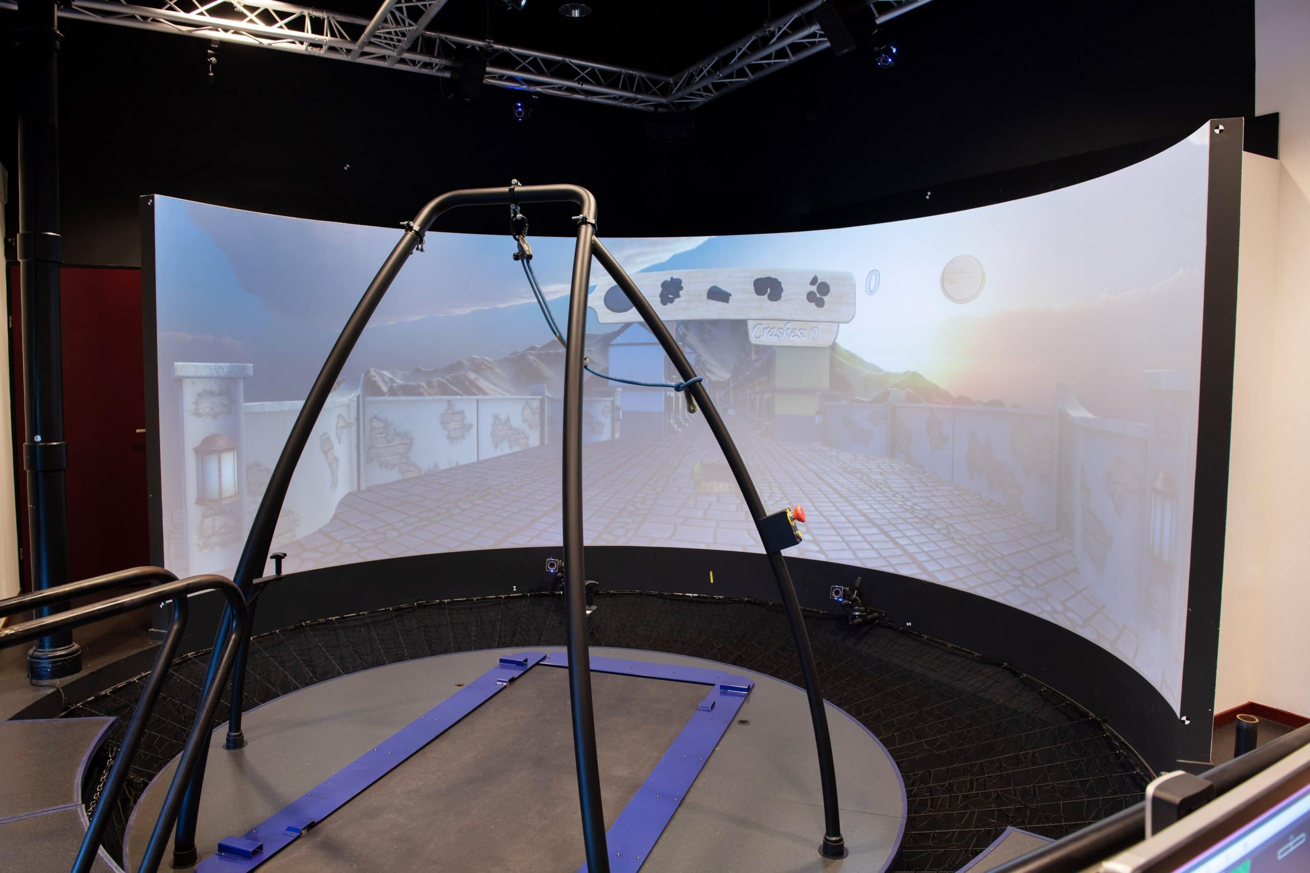 leren lopen in virtueel 3D omgeving